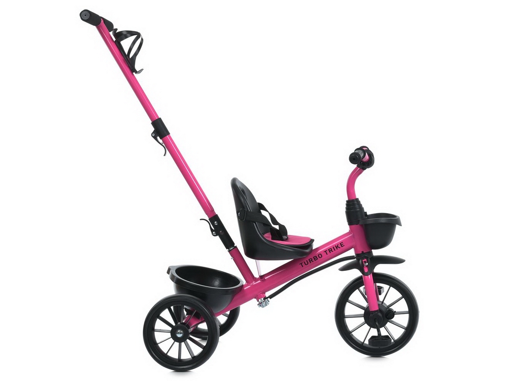Велосипед трехколесный Turbo Trike MT 1041-2, колеса EVA, родительская ручка, 2 вида