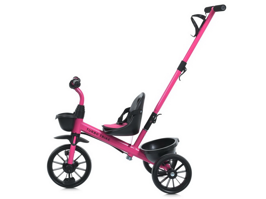 Велосипед трехколесный Turbo Trike MT 1041-2, колеса EVA, родительская ручка, 2 вида