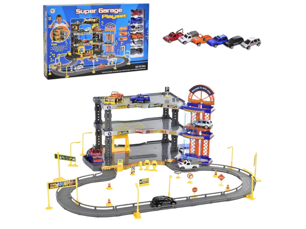 Гараж з ліфтом трирівневий Super Garage P2788A