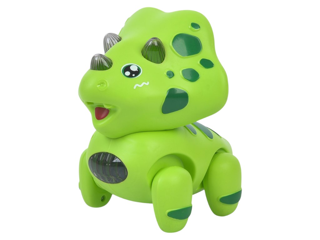 Игрушка динозавр, ходит, музыка, свет, 3 цвета