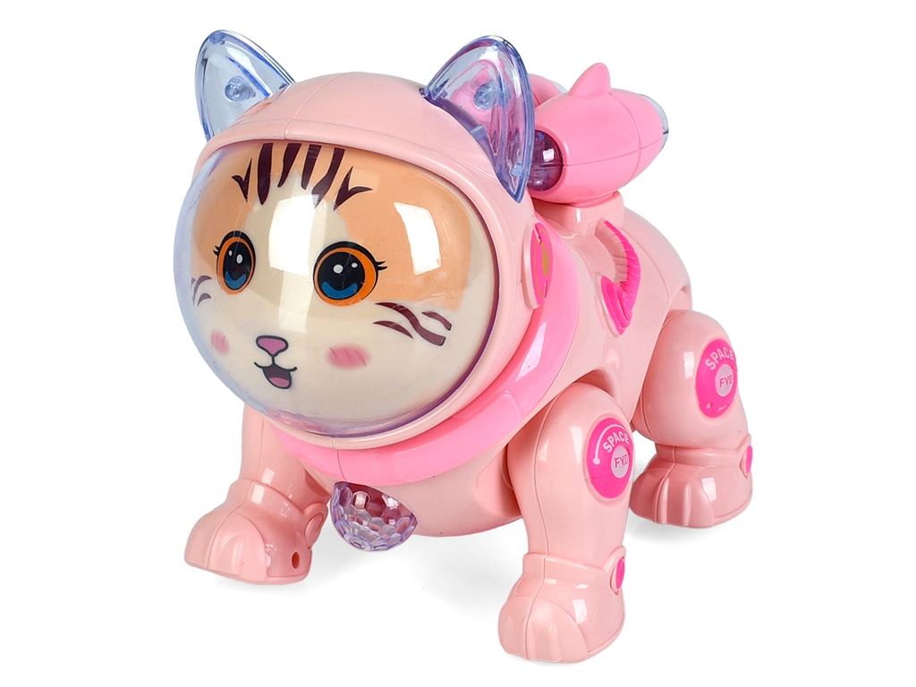 Интерактивная музыкальная игрушка космонавт QF378-2-4, ходит, музыка-свет, 2 вида