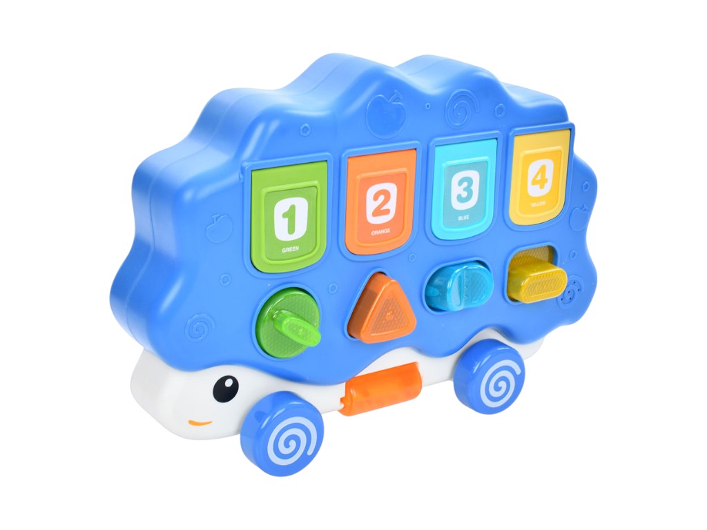 Интерактивный ежик Pop-Up Joy – музыкальная игрушка на колесах