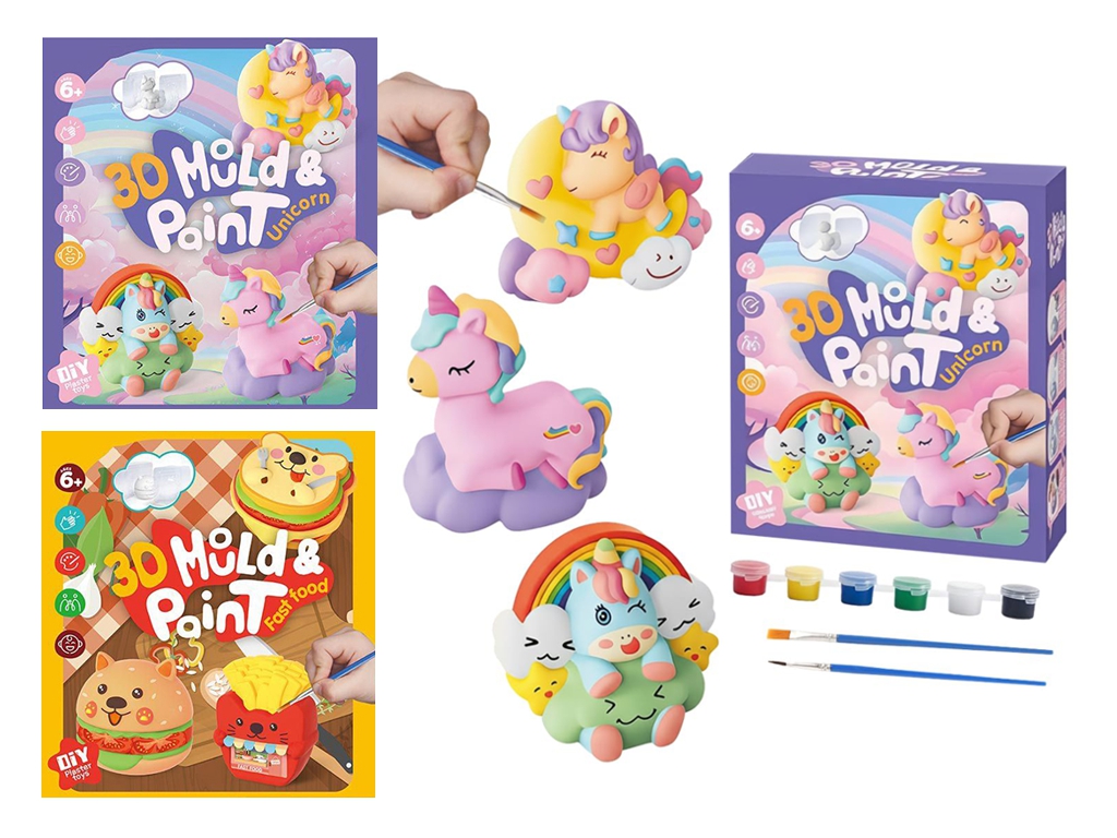 Набор для творчества Unicorn/Fast Food; S138-33-34; 2 вида; (цена за 1 набор)