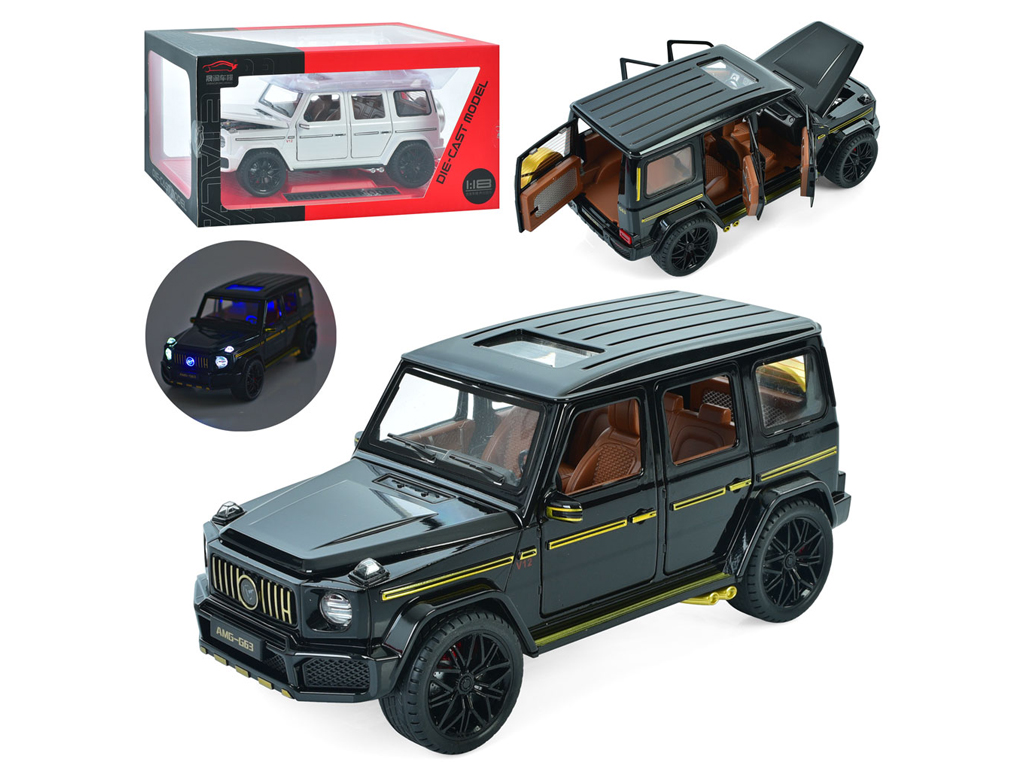 Джип металлический AMG-G63. SR-1802