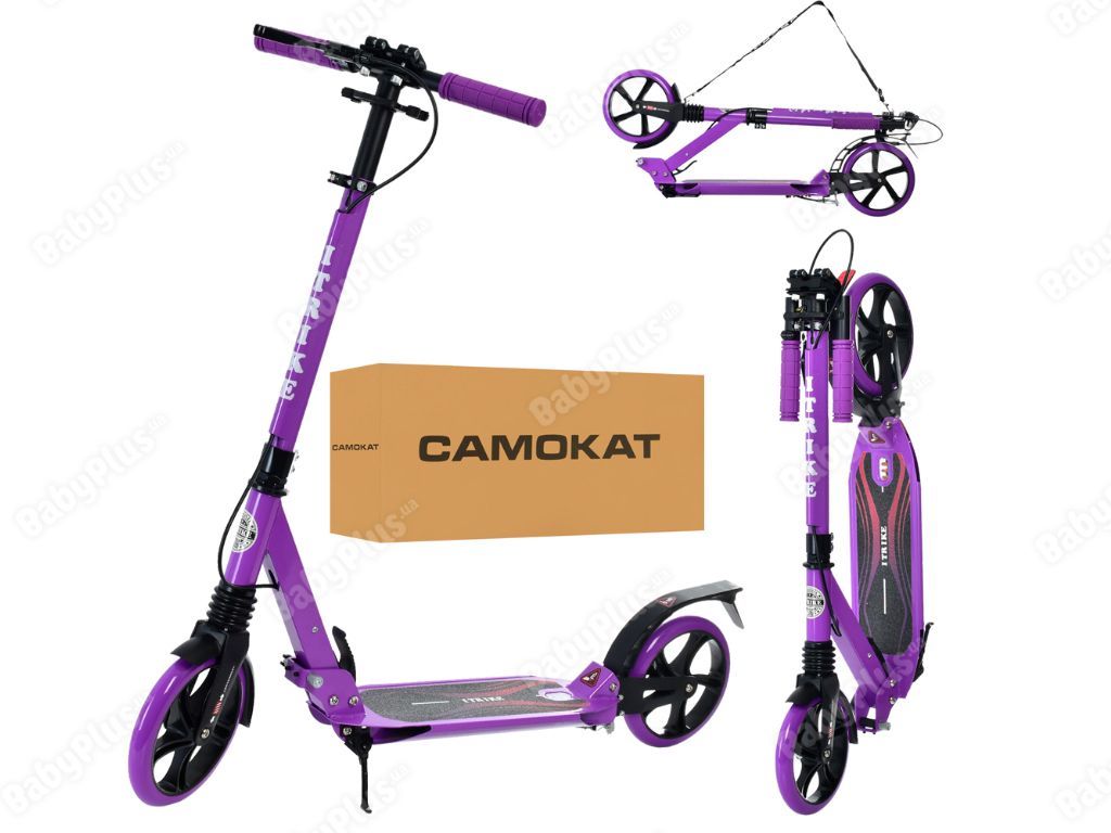 Самокат дорослий. iTrike SR 2-018-10-V