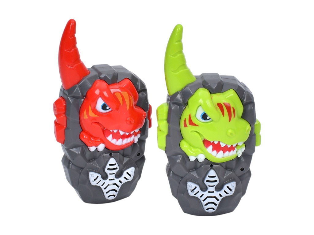 Игрушка рация Dino Walkie Talkie T278, 13 см, связь между устройствами, 2 шт в наборе