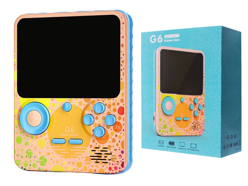 Игровая консоль портативная G6 с геймпадом; TD2023158; (цена за 1шт)