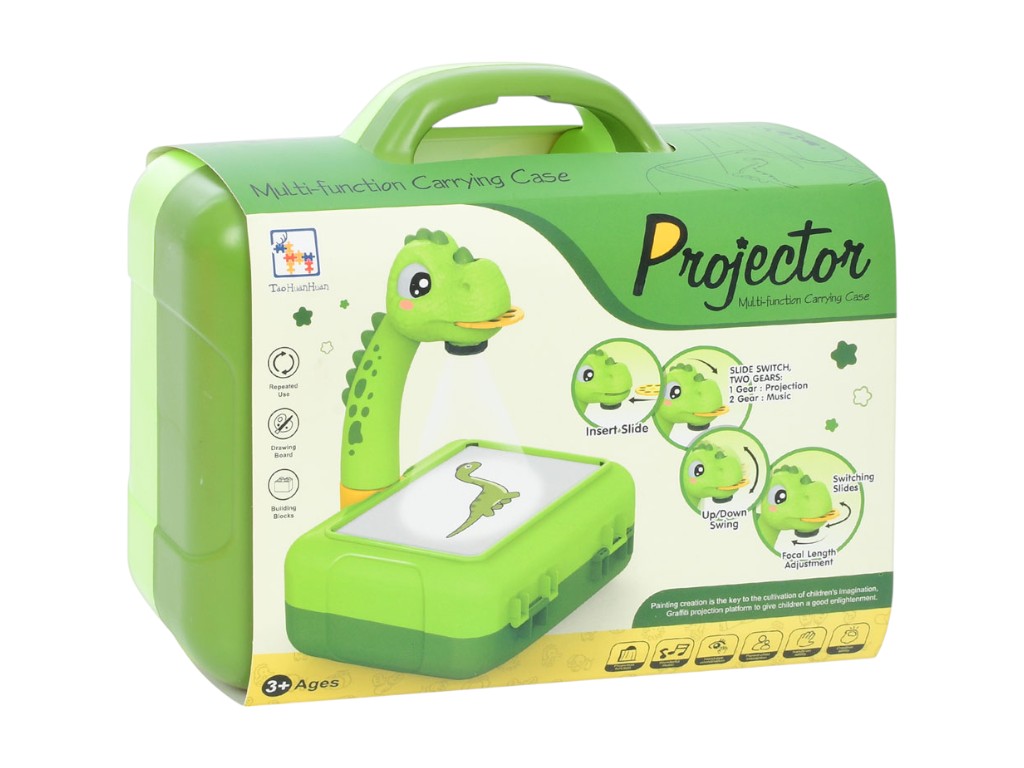 Проектор для рисования со звуком и светом BabyToys TH6692-669; 2 вида; (цена за 1шт)