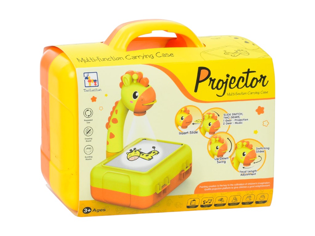 Проектор для рисования со звуком и светом BabyToys TH6692-669; 2 вида; (цена за 1шт)