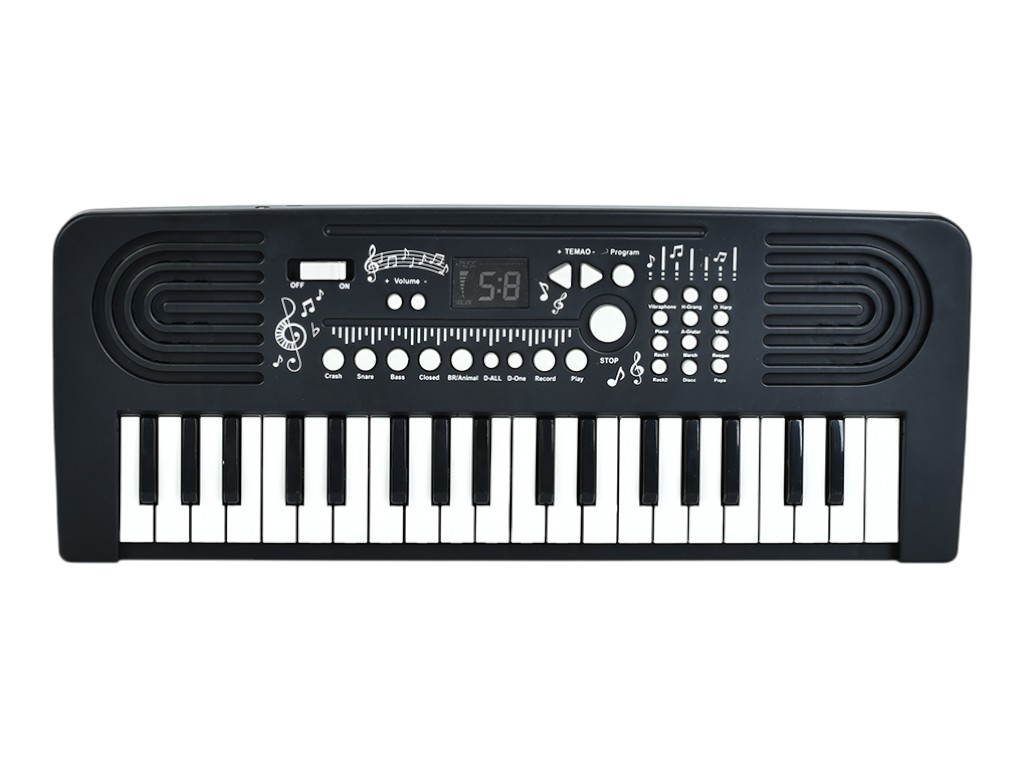 Синтезатор TX-379-B-F-H, 37 клавіш, мікрофон, запис, музика, звуки тварин