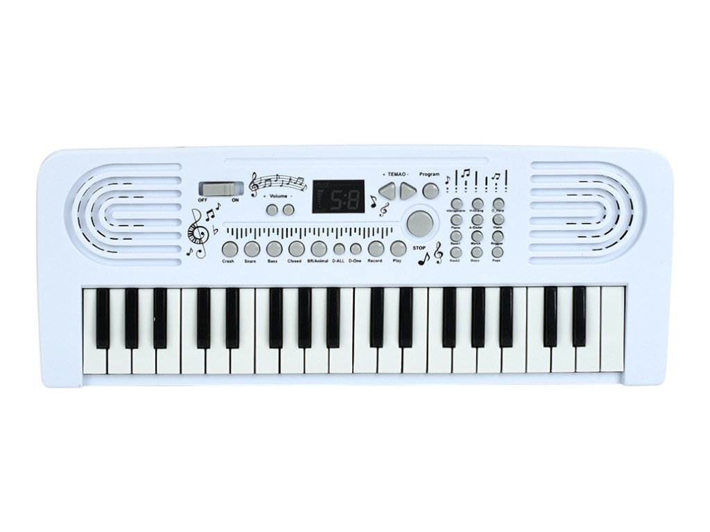 Синтезатор TX-379-B-F-H, 37 клавіш, мікрофон, запис, музика, звуки тварин