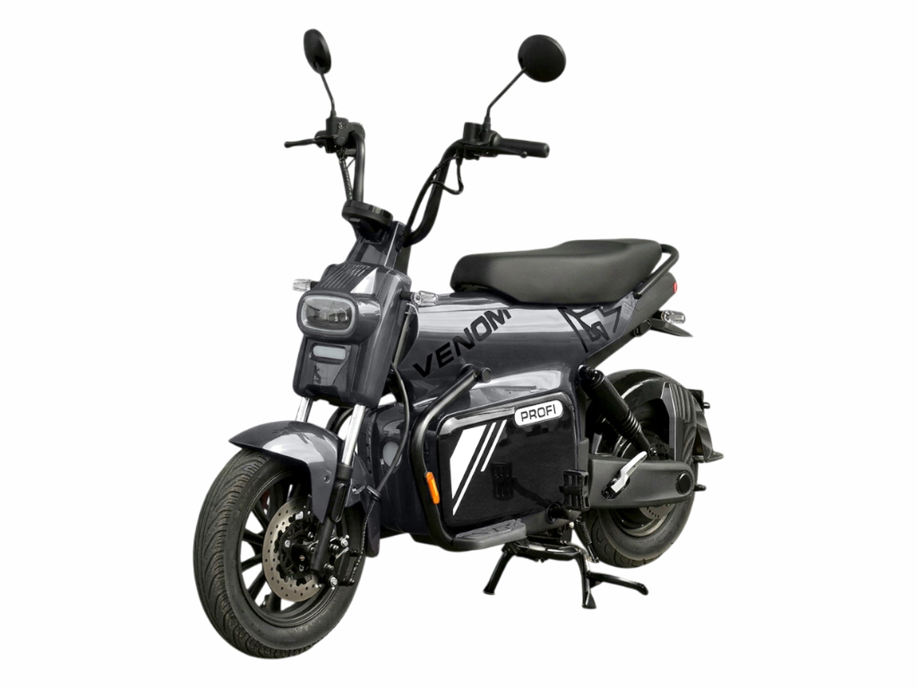 Электробайк Profi Venom/Bat VM-1202, NFC-запуск, двигатель 1500W, Lead Acid 60V/20AH, 12 дюймов