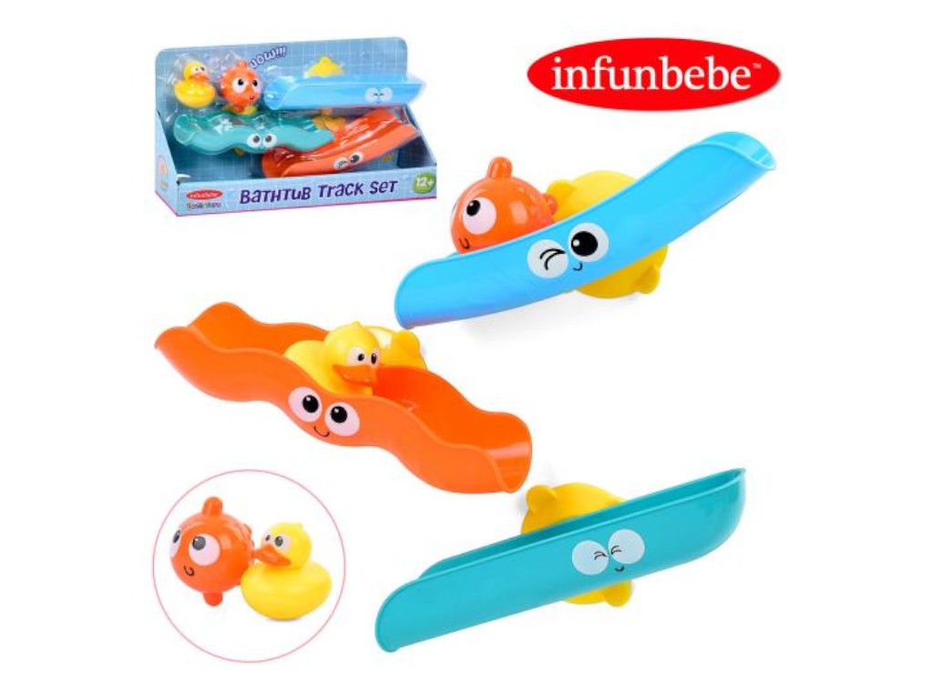 Игра для купания WPK222, водопад с горками на присосках, Infunbebe