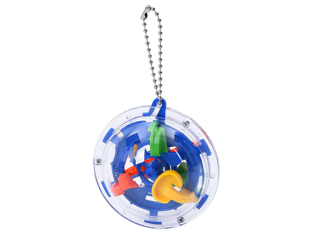 Игра Космический лабиринт XS977-209, диаметр 7 см., брелок, 4 вида (цена за 1 шт.)