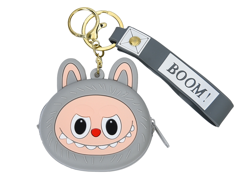 Брилок-гаманець силиконовий YG0352, мікс видів