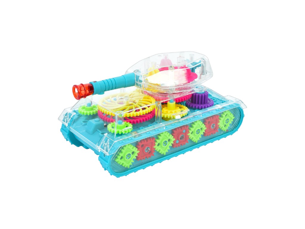 Игрушка Танк, прозрачный корпус, свет, звук, движение (цена за 1 шт)