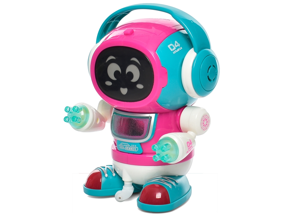 Іграшка робот танцюючий ZR156-3, 16 см, музика та світло, Dancing Robot