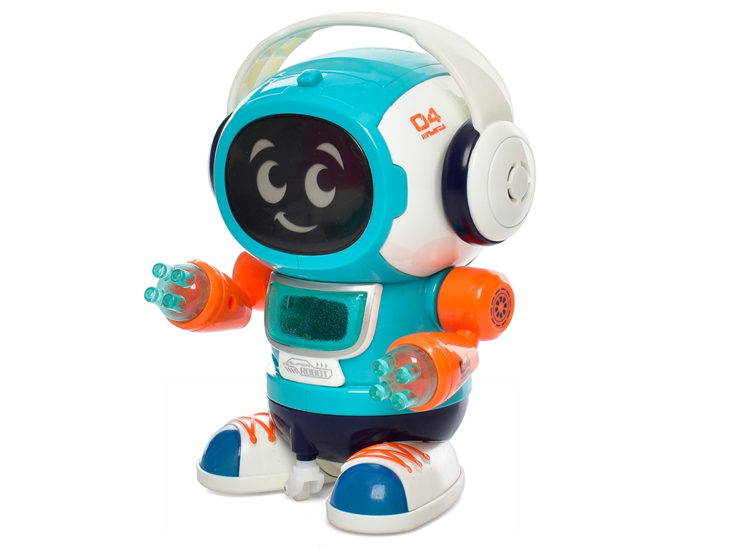 Іграшка робот танцюючий ZR156-3, 16 см, музика та світло, Dancing Robot
