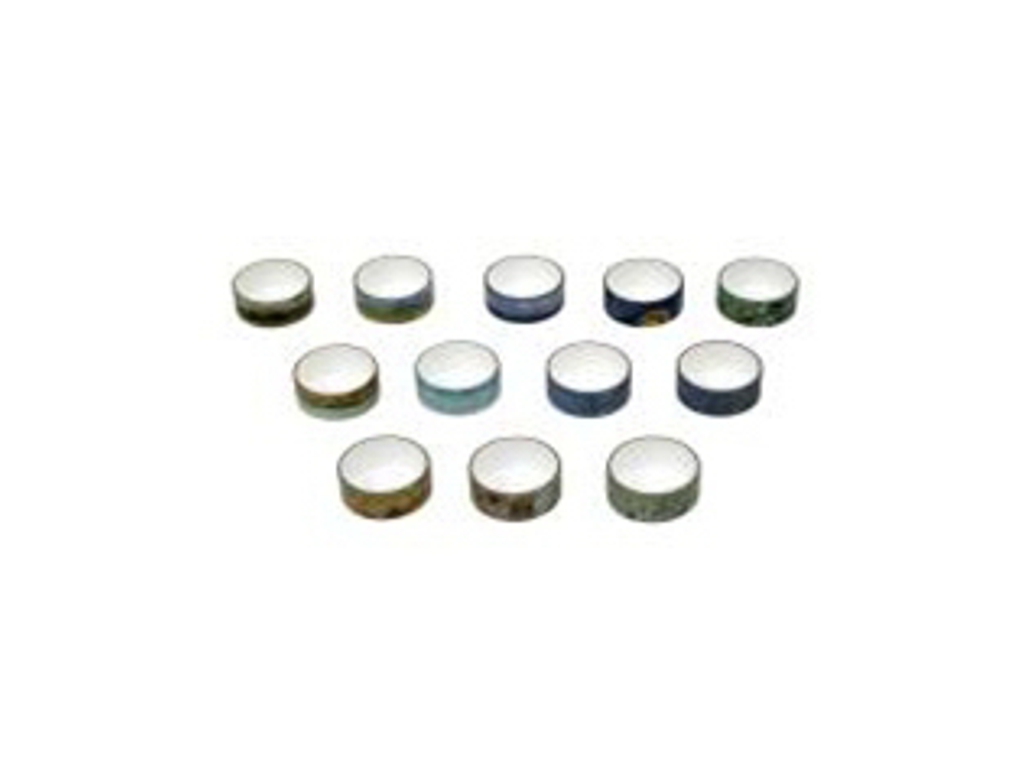 Лента декоративная Washi Импрессионизм, 1,5 см × 2 м, 3578, микс цветов (цена за 1шт)