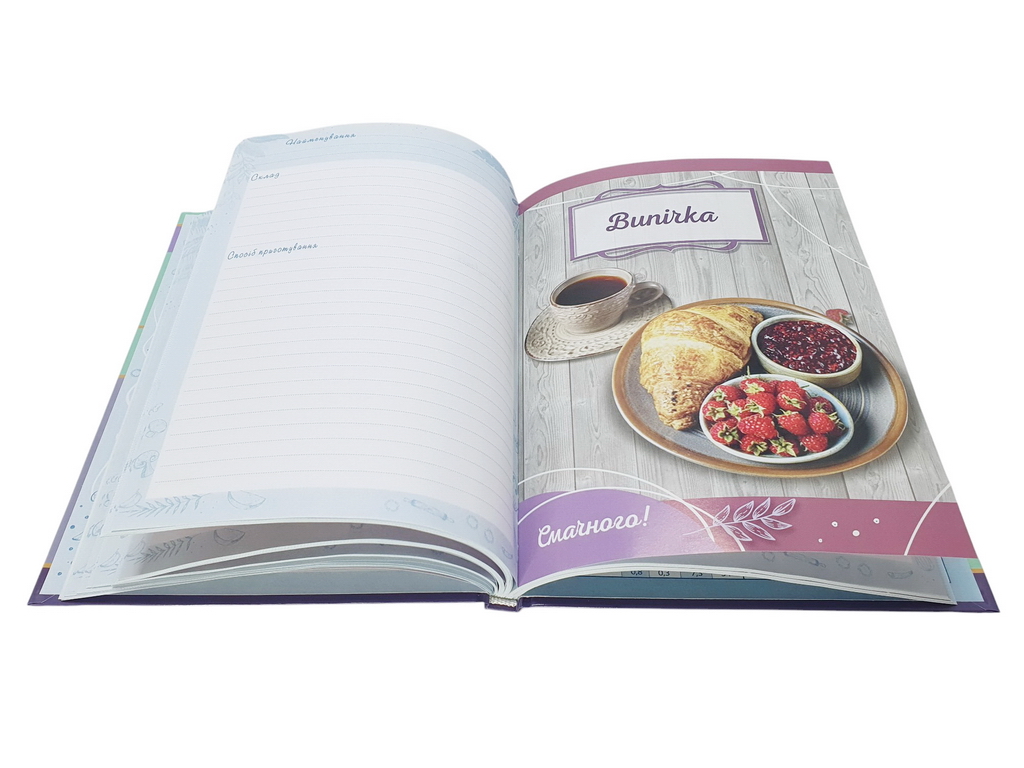 Книга для записи кулинарных рецептов 80 листов, A5134