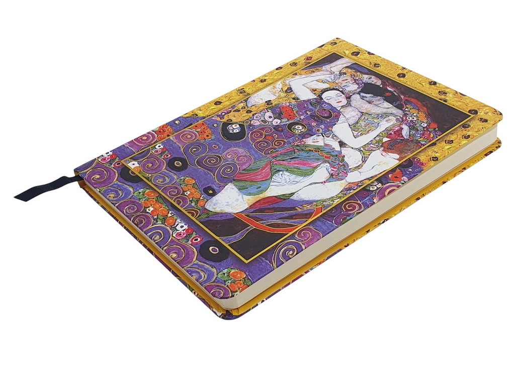 Блокнот Art Collection Ladies А5, 90 листов с карманом клетка, WB5133