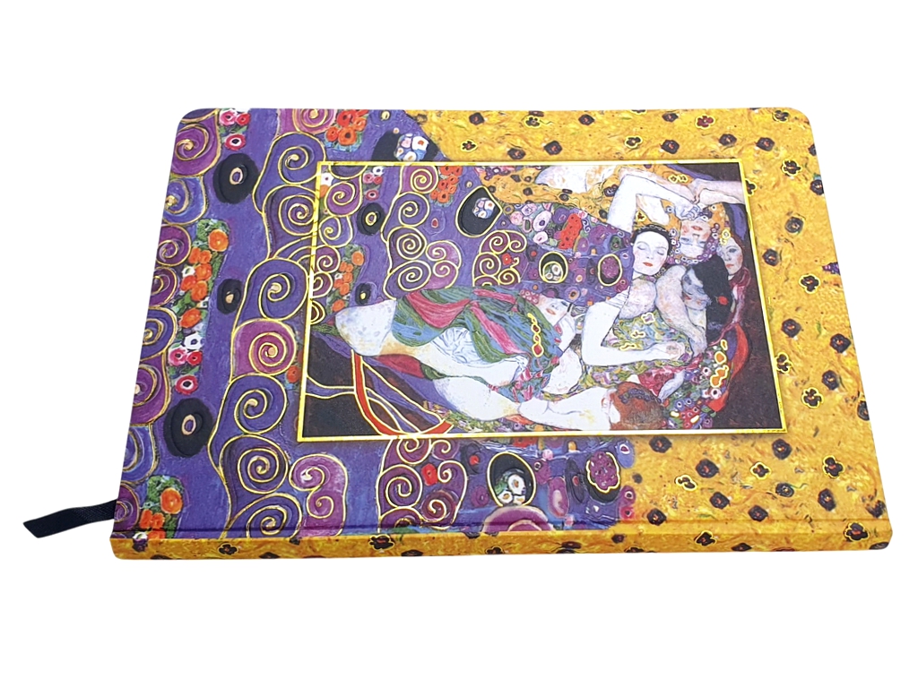 Блокнот Art Collection Ladies А5, 90 листов с карманом клетка, WB5133