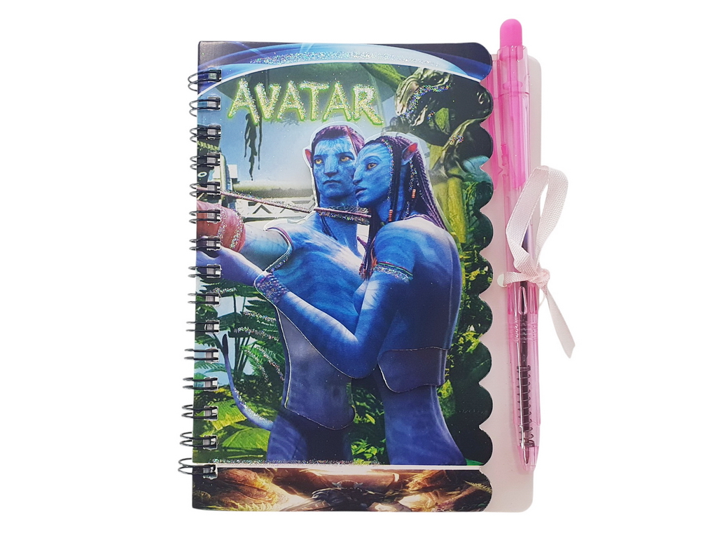 Блокнот на спирали Avatar с ручкой,  X104