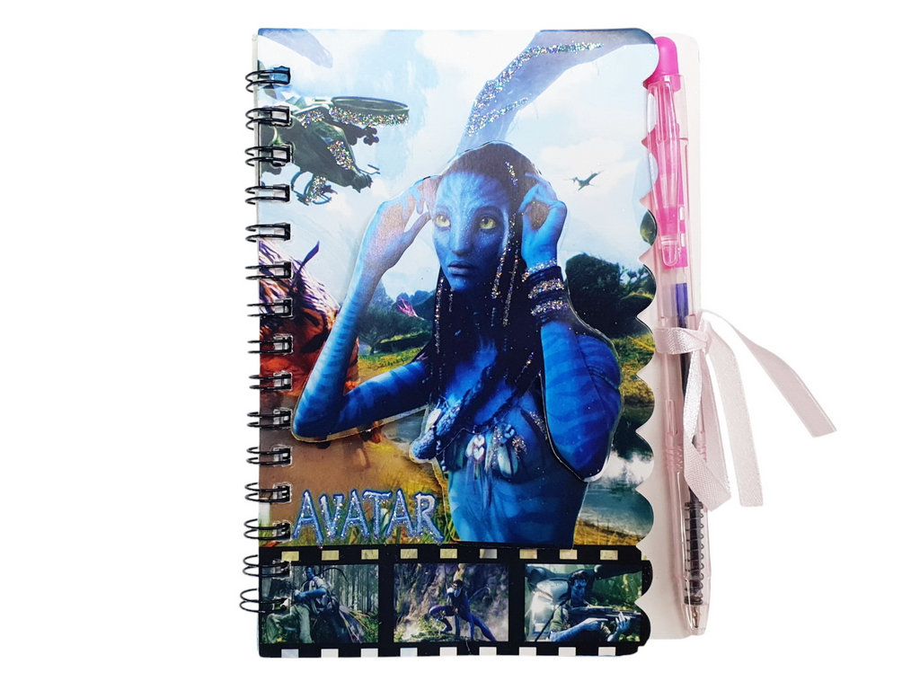 Блокнот на спирали Avatar с ручкой,  X104
