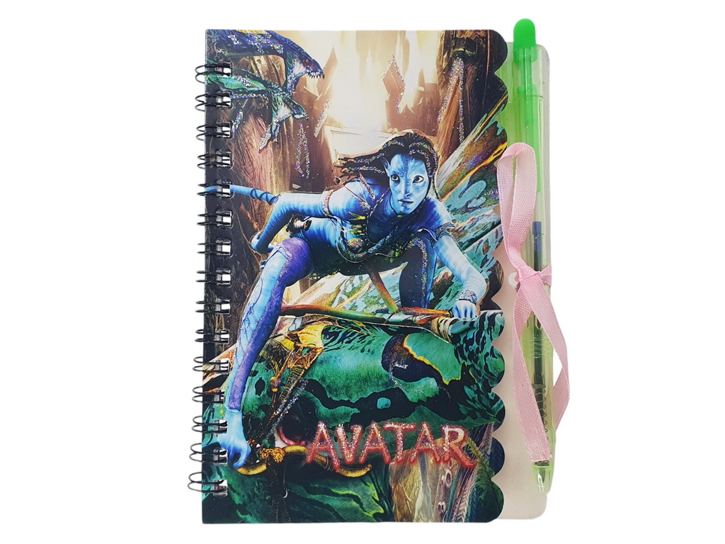 Блокнот на спирали Avatar с ручкой,  X104