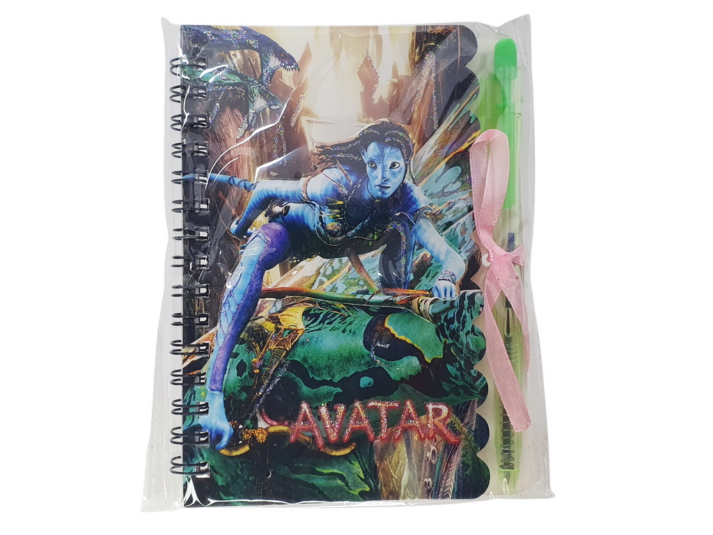 Блокнот на спирали Avatar с ручкой,  X104