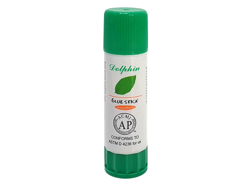 Клей-олівець PVA Dolphin, 15 грам, YE3101-15 (ціна за 1 шт)