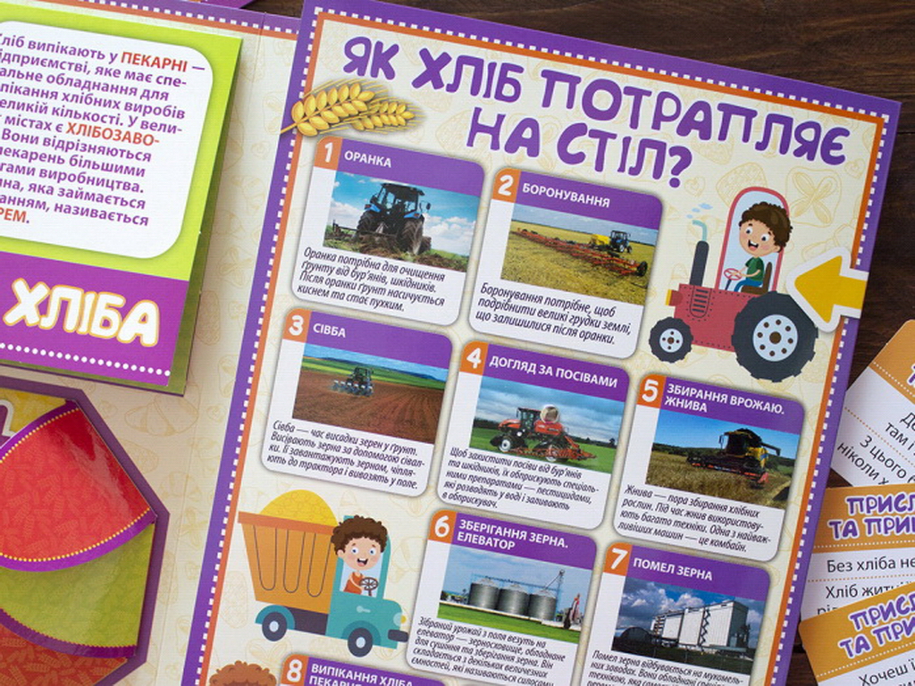 Пособие "Мини-лепбук. Хлеб", НУШ, Ранок