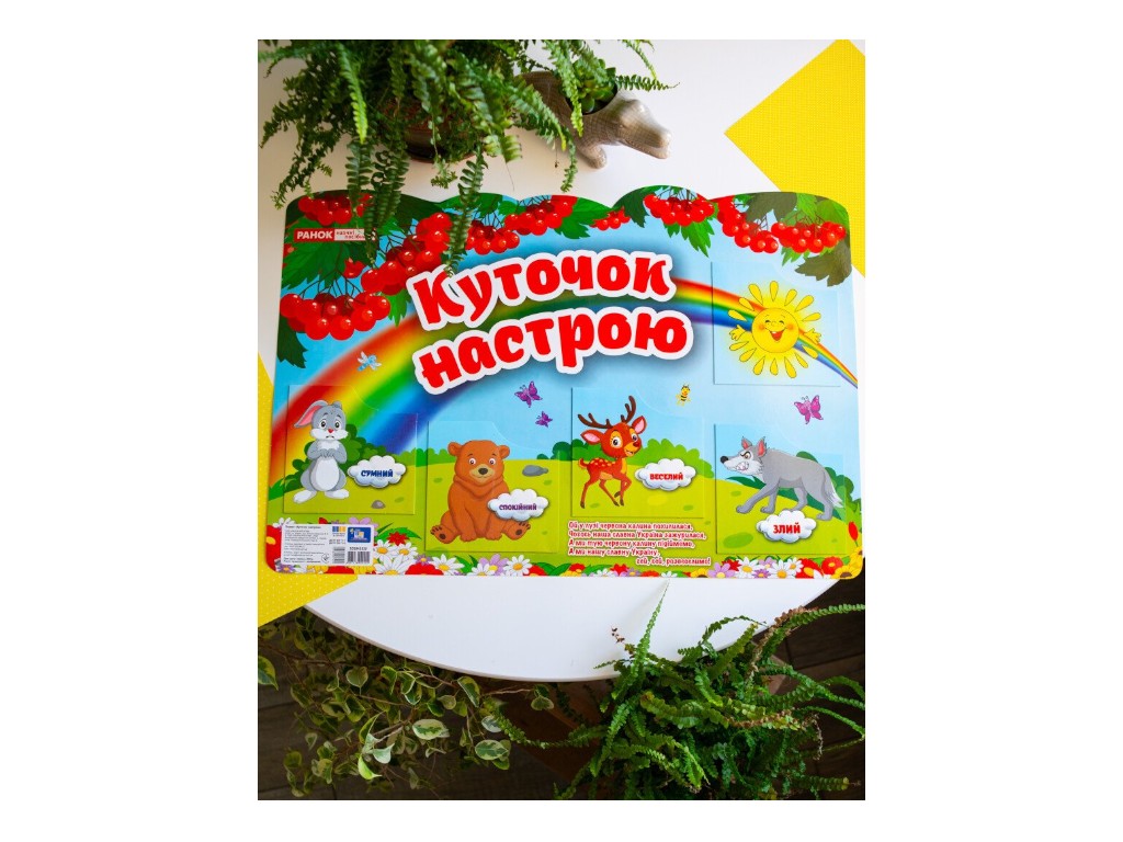 Плакат "Уголок настроения", Наглядные пособия