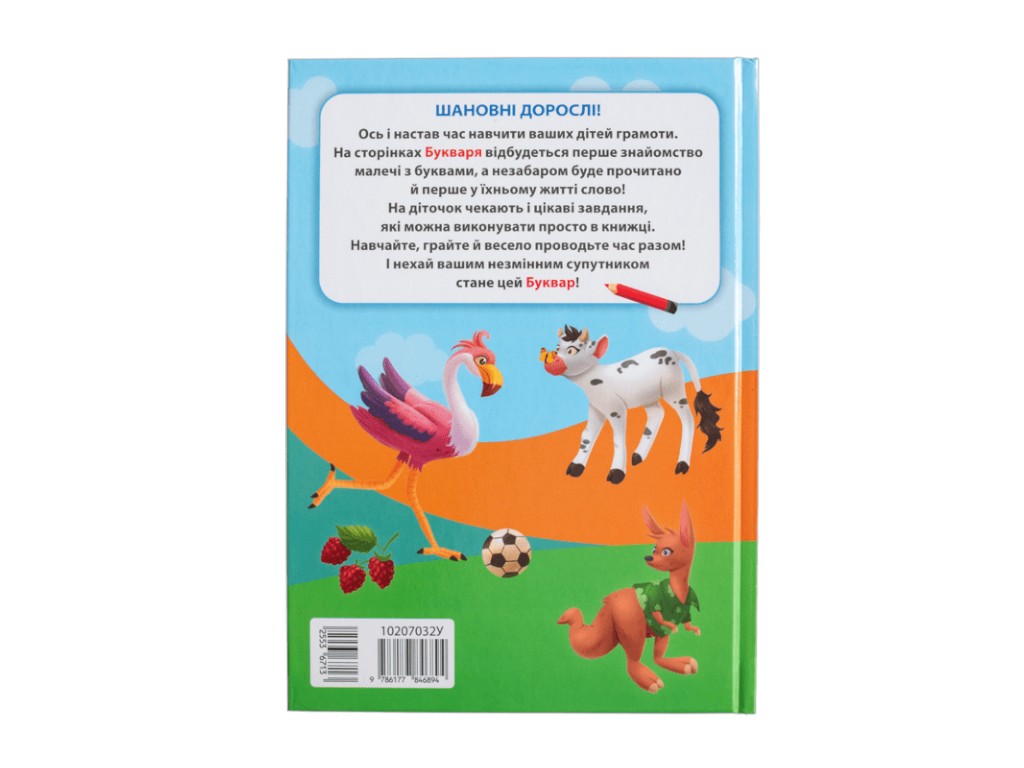 Книга "Буквар", Ласка Карина, Наочні посібники
