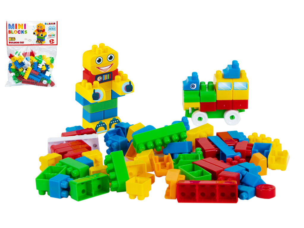 Конструктор Mini Blocks №2, 105 деталей, BAMSIC