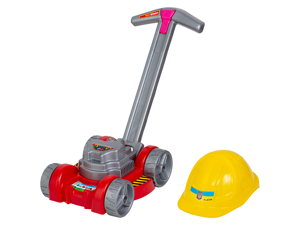 Каталка Газонокосилка с каской 35х28х50 см, Bamsic 5502