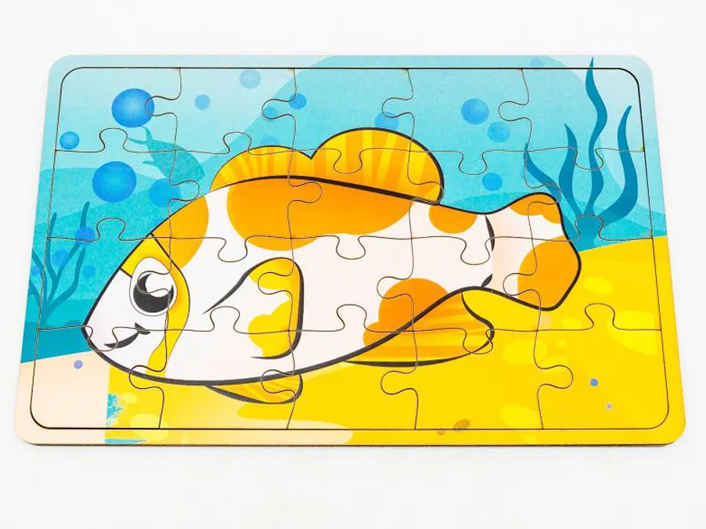 Пазл дерев’яний Золота рибка, PuzzleOk