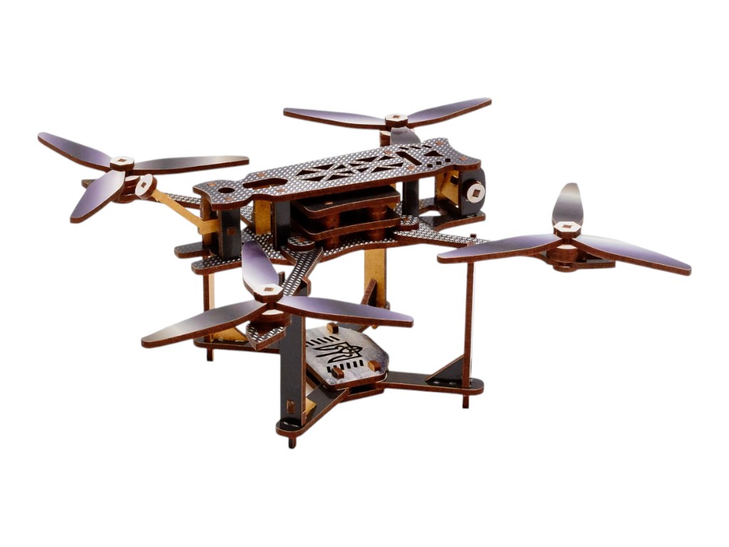 Дерев'яний конструктор FPV Mini, PuzzleOk Puz-00953