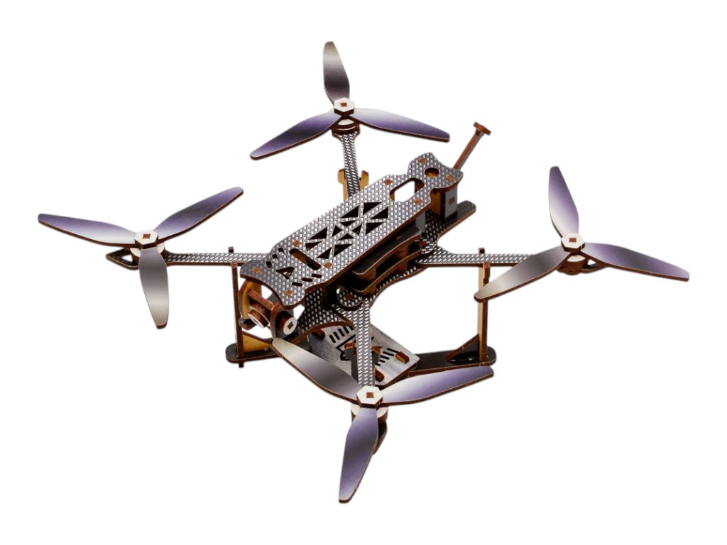 Дерев'яний конструктор FPV Mini, PuzzleOk Puz-00953