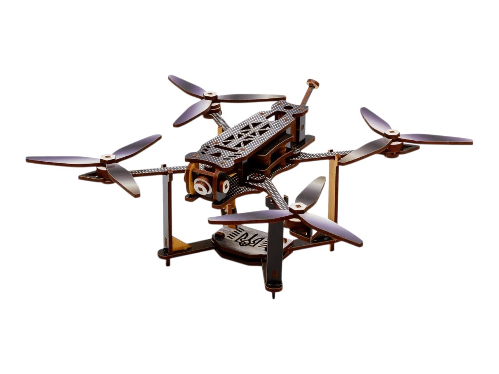 Дерев'яний конструктор FPV Mini, PuzzleOk Puz-00953