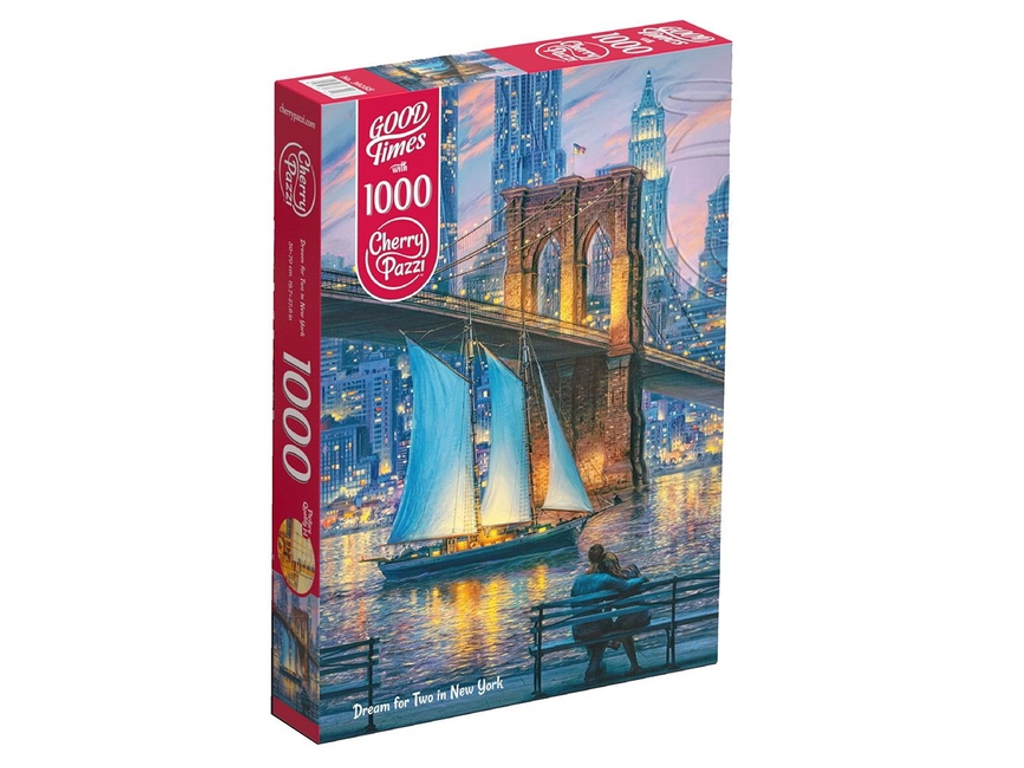 Пазлы Мечта для двоих в Нью-Йорке, 1000 элементов, Cherry Pazzi 30288