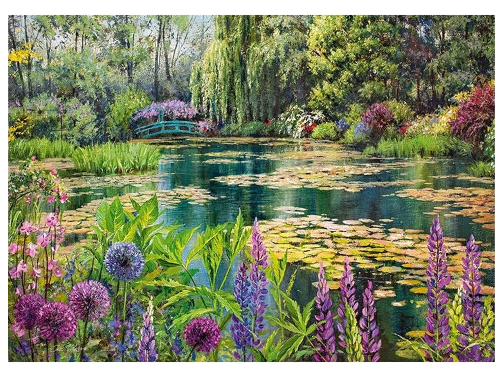 Пазли Сад моєї мрії, 1000 елементів, Cherry Pazzi