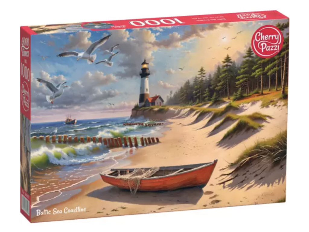 Пазли Узбережжя Балтійського моря, 1000 елементів, Cherry Pazzi 30998
