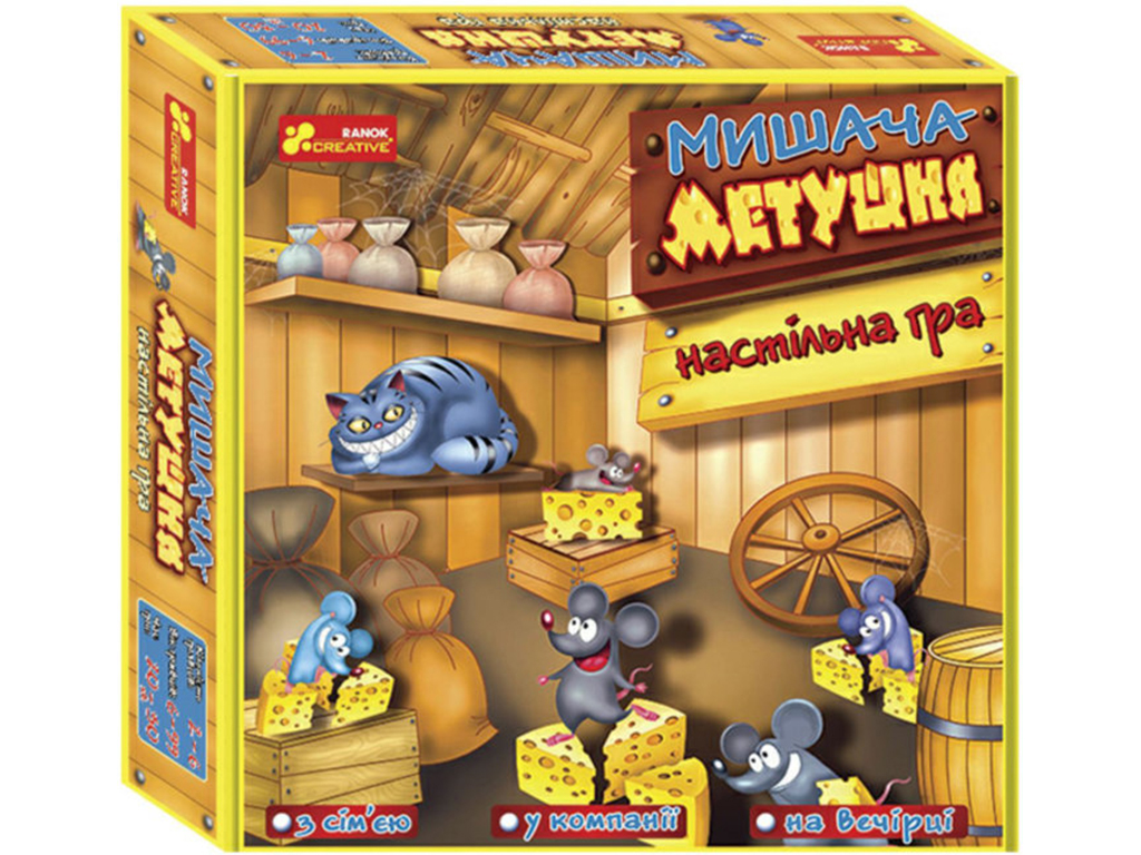 Купить Настольная игра Мышиная суета. Ranok Creative 10109141У недорого