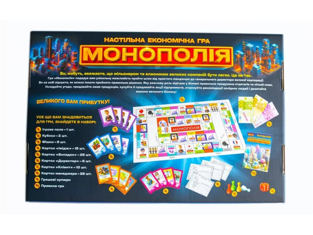 Экономическая игра, Монополия, Ranok Creative 10120186У