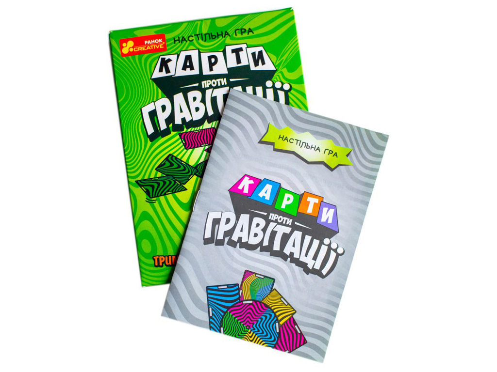 Настольная игра баланс Карты против гравитации, 11 см, с диском и картами, Ranok Creative