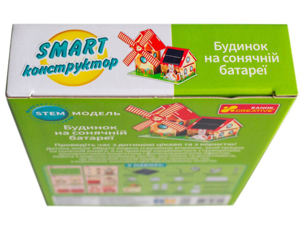 SMART конструктор "Дом на солнечных батареях", Ranok Creative 10100701У