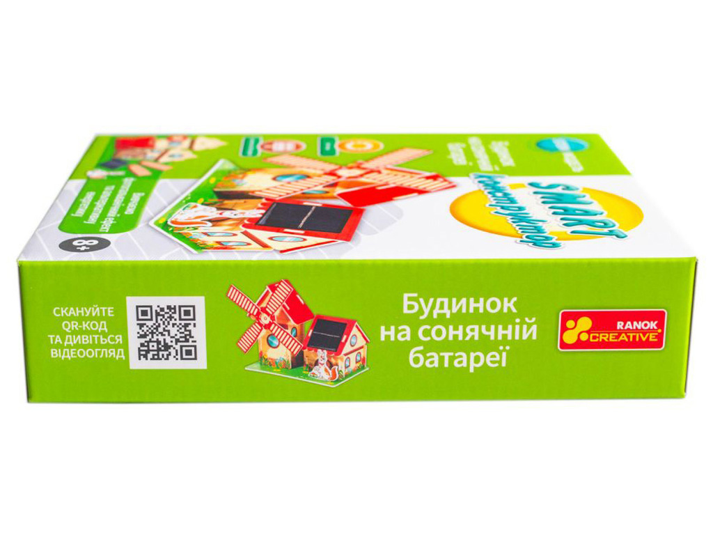 SMART конструктор "Дом на солнечных батареях", Ranok Creative 10100701У
