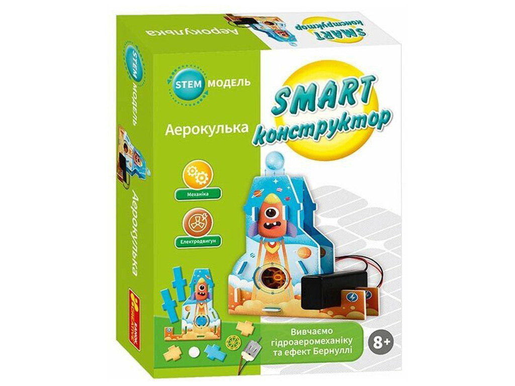 SMART конструктор "Аэрокулька", Ranok Creative 10100702У