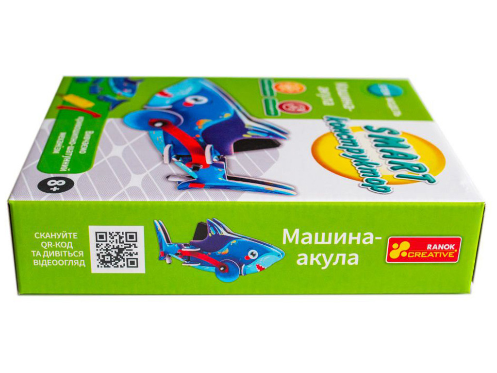 SMART конструктор "Машина-акула", Ranok Creative 10100703У